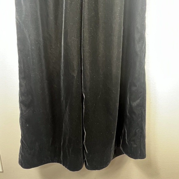 J. Crew Black Strapless Velvet Jumpsuit size 0 - Picture 6 of 14